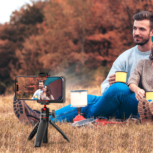 【Ulanzi】フィルライト付きBluetoothスマートフォンホルダー