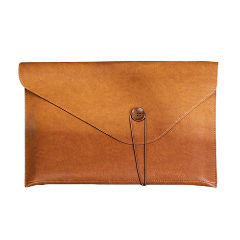 ビジネスレザーボタンループケース【ノートPCケース】