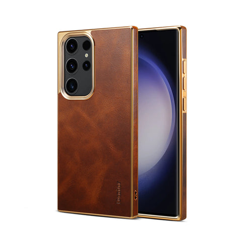 レザーゴールドアクセントケース【ギャラクシー】