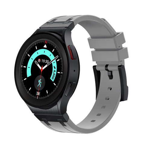 メタルコネクトシリコンバンド【ギャラクシーウォッチ】