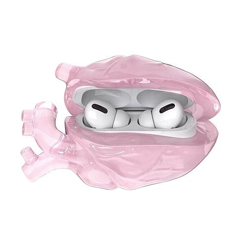 クリアハートプレミアムケース【エアポッツケース】