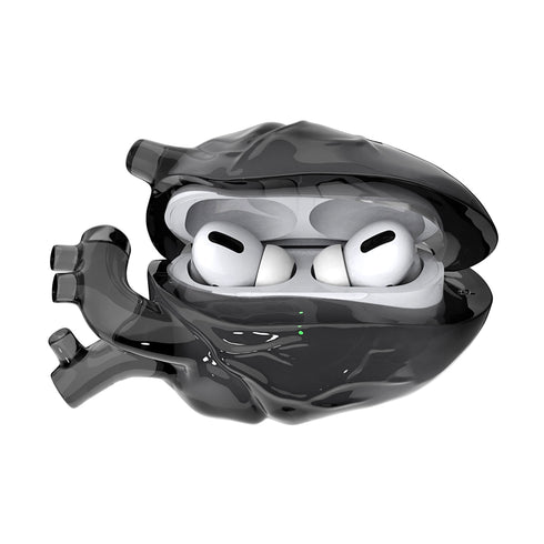 クリアハートプレミアムケース【エアポッツケース】