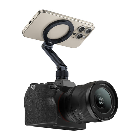 【Ulanzi】Maglock 1/4 コールドシュー付きスマホホルダー