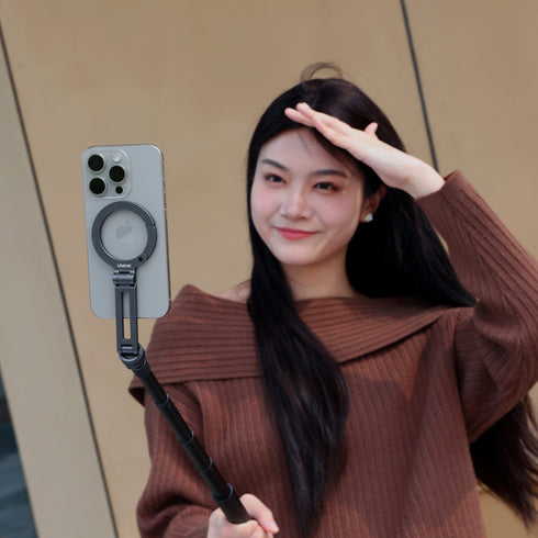 【Ulanzi】Maglock 1/4 コールドシュー付きスマホホルダー