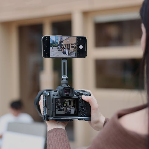 【Ulanzi】Maglock 1/4 コールドシュー付きスマホホルダー