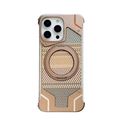 ゴールドブロケードメタルケース【iPhoneケース】