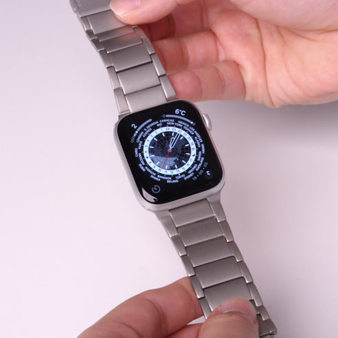 クラシックマグネットチタンバンド【アップルウォッチバンド】