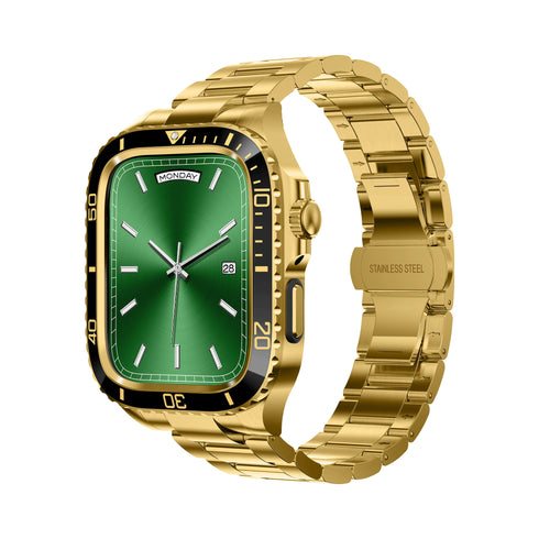 ステンレスアーマーケース一体型バンド【アップルウォッチバンド】