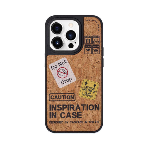 コーションコルクマグケース【iPhoneケース】