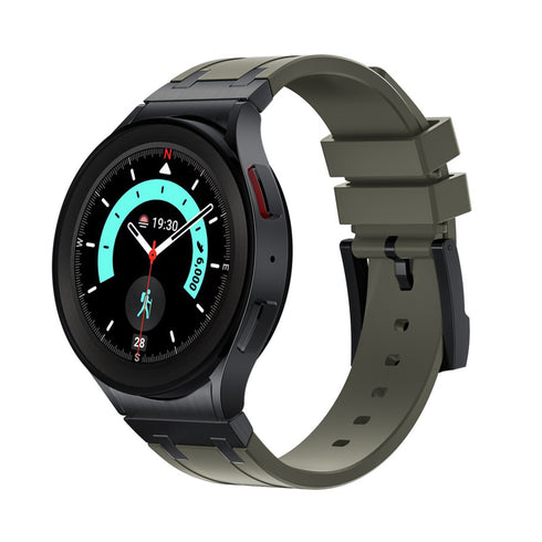 メタルコネクトシリコンバンド【ギャラクシーウォッチ】