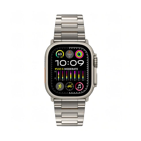 チタニウムスマートリンクバンド【アップルウォッチバンド】