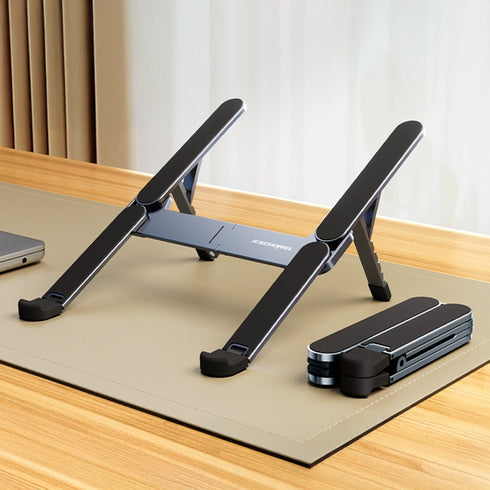 小型収納アルミライトスタンド【ノートPCスタンド】