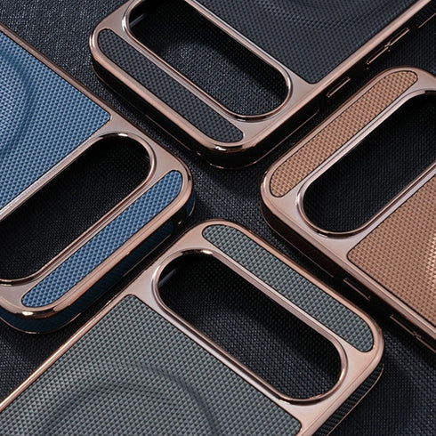 ナイロンデザインレザーマグケース【Google Pixelケース】