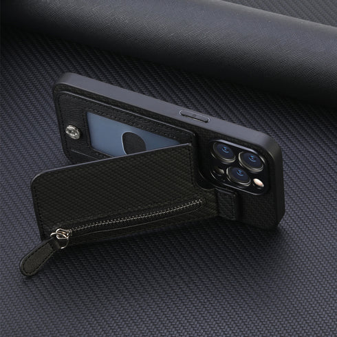 ジッパースタンドマグネットケース【iPhoneケース】