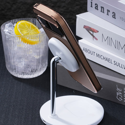 ナイロンデザインレザーマグケース【Google Pixelケース】