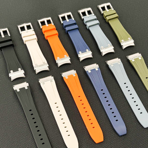 メタルコネクトシリコンバンド【ギャラクシーウォッチ】