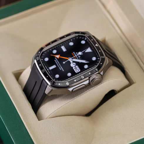 プレミアムベゼルシリコンバンド【アップルウォッチバンド】