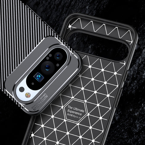 カーボンデザインTPUケース【Google Pixelケース】