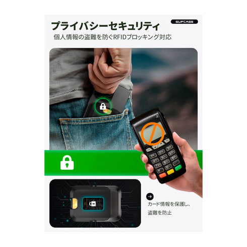 【SUPCASE】PhoneMagVault【MagSafeウォレット】