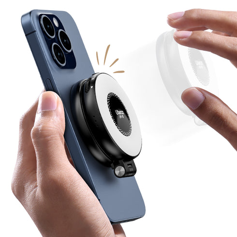 【Ulanzi】MagSafe LED セルフィーリングライト【照明】