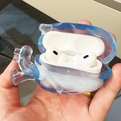 クリアハートプレミアムケース【エアポッツケース】