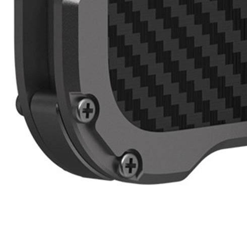 カーボンデザインメタルフレームケース【iPhoneケース】