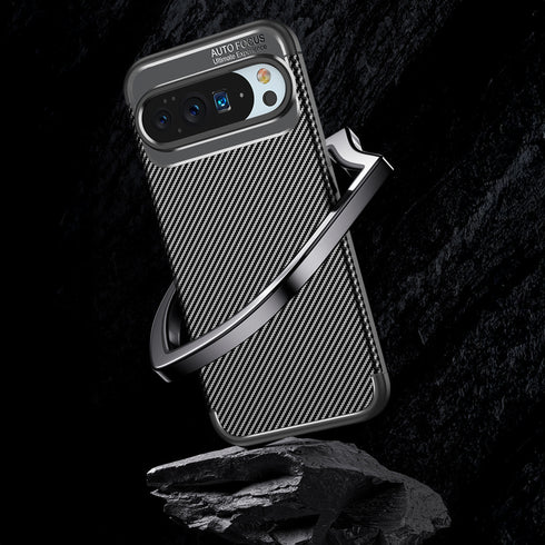 カーボンデザインTPUケース【Google Pixelケース】