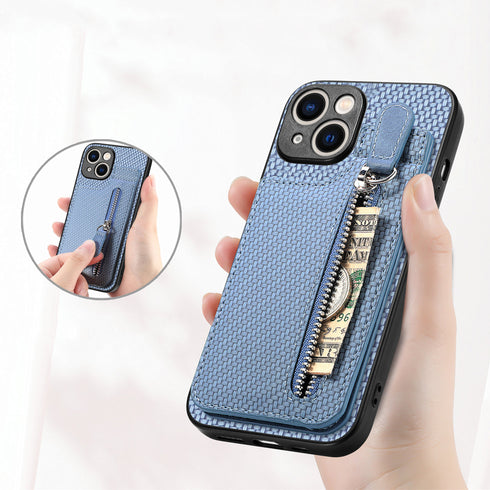 ジッパースタンドマグネットケース【iPhoneケース】