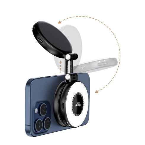 【Ulanzi】MagSafe LED セルフィーリングライト【照明】