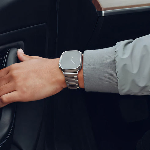 チタニウムスマートリンクバンド【アップルウォッチバンド】