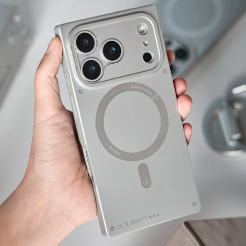 フロステッドスクエアケース【iPhoneケース】