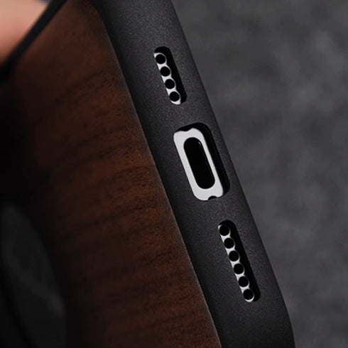 ウィザーリーフウッドケース【iPhoneケース】