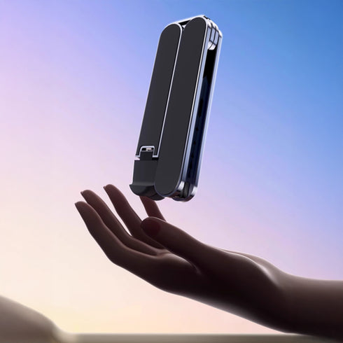 小型収納アルミライトスタンド【ノートPCスタンド】