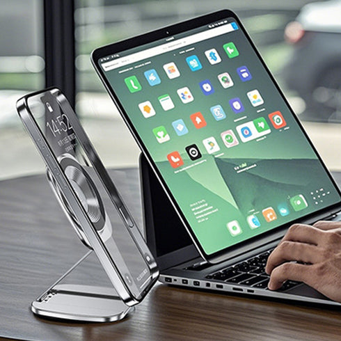 コンパクトリンク折りたたみスタンド【スマホスタンド】