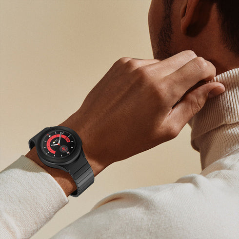 ステンレスラグスライプバンド【ギャラクシーウォッチ】