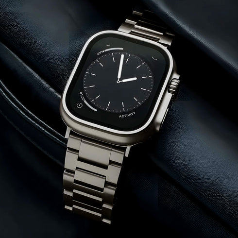 チタニウムスマートリンクバンド【アップルウォッチバンド】