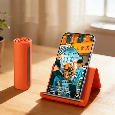フレキシブルシリコンデバイススタンド【スマホスタンド】