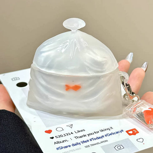 バッグウィズゴールドフィッシュケース【エアポッツケース】