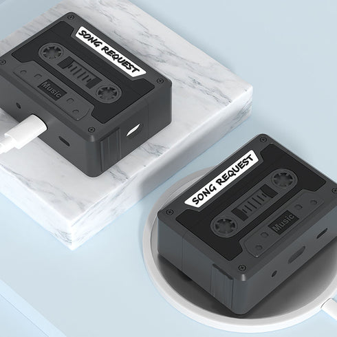 レトロカセットシリコンケース【エアポッツケース】