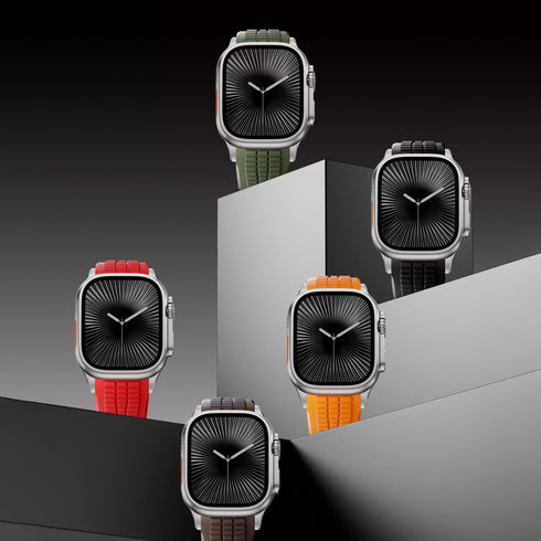 クアドラリッチラバーバンド【アップルウォッチバンド】