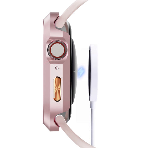 オレンジアクセント保護ケース【アップルウォッチケース】