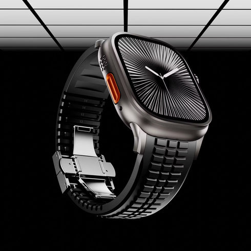 クアドラリッチラバーバンド【アップルウォッチバンド】