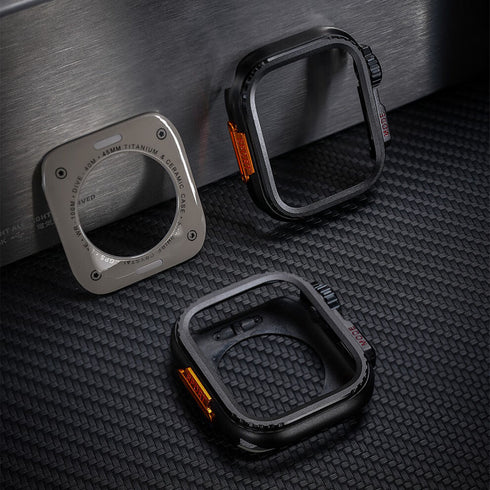 Ultra風両面保護メタルフレーム【アップルウォッチケース】
