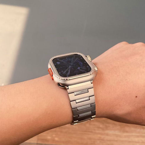 Ultra風両面保護メタルフレーム【アップルウォッチケース】