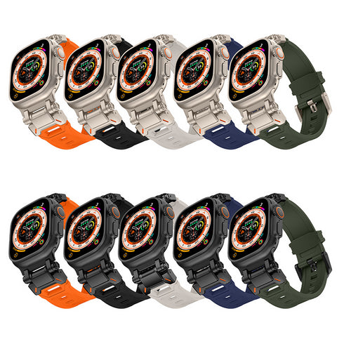 ステンレスコネクトTPUバンド【アップルウォッチバンド】