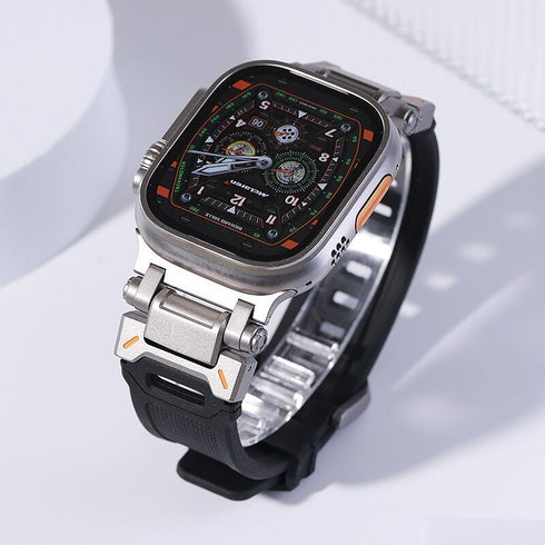 ステンレスコネクトTPUバンド【アップルウォッチバンド】