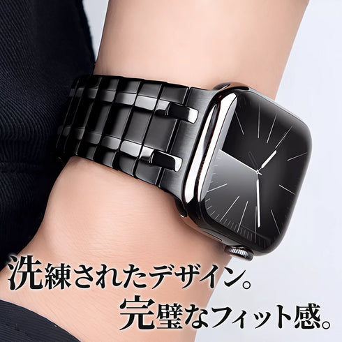 デュアルラインマグネットバンド【アップルウォッチバンド】