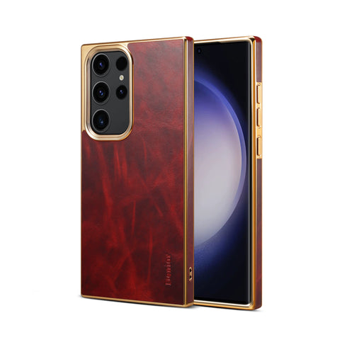 レザーゴールドアクセントケース【ギャラクシー】