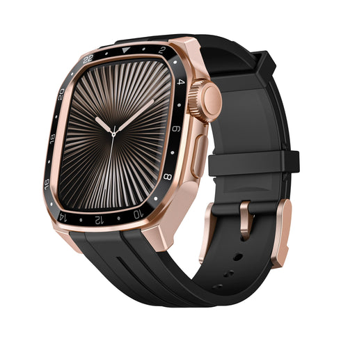 プレミアムベゼルシリコンバンド【アップルウォッチバンド】