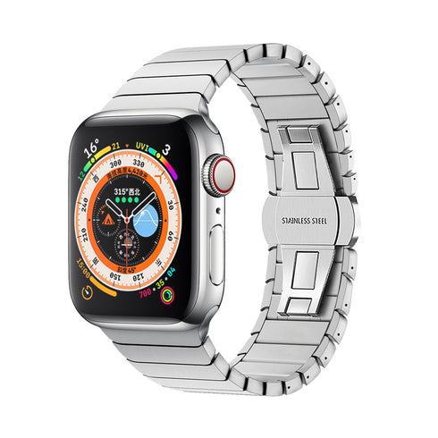 ステンレススチールバンブーバンド【アップルウォッチバンド】